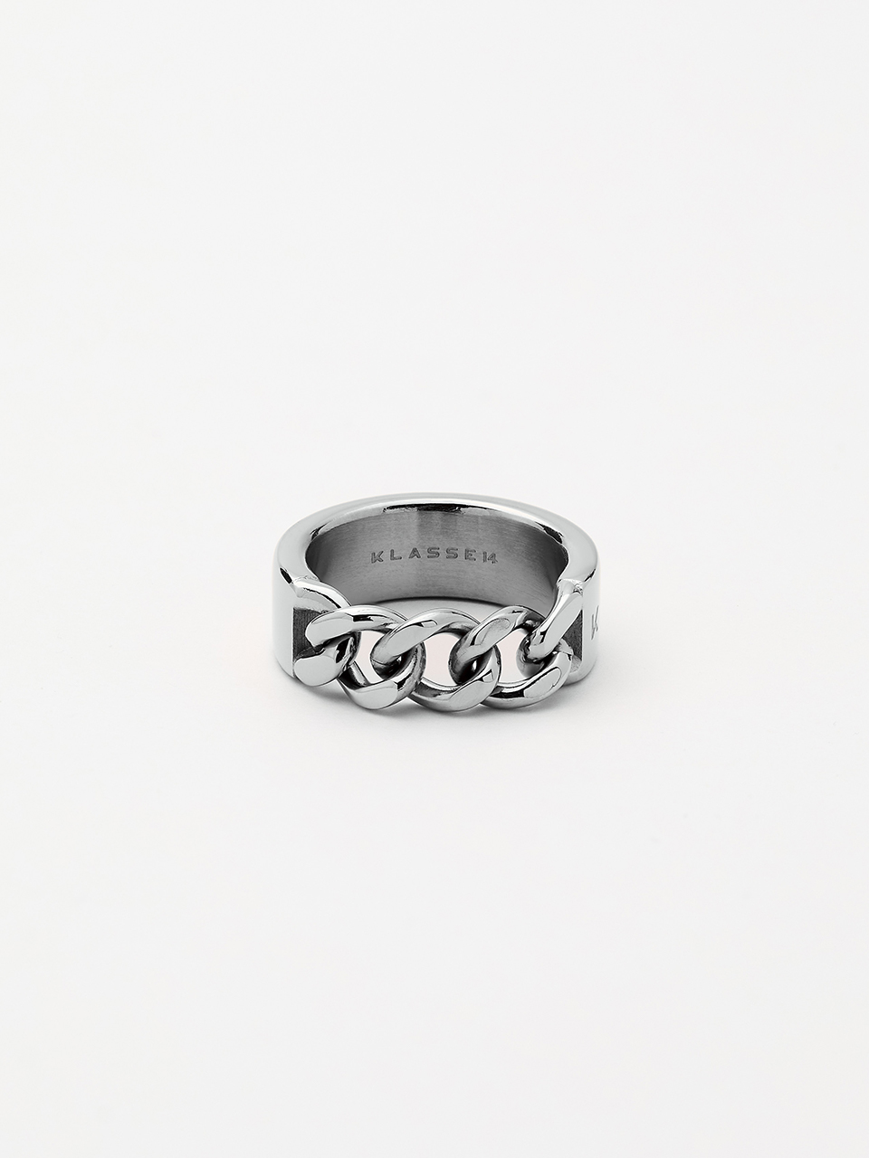 클라쎄14 Duality Chained Ring Silver JDR21SR001